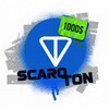 Логотип телеграм канала @scaroton — SCARO TON