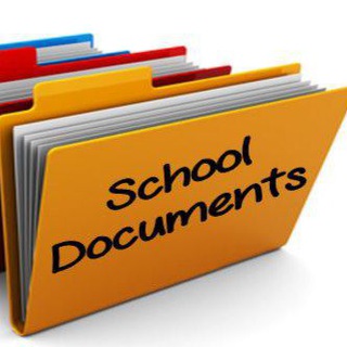 Telegram kanalining logotibi school_documents — 📚📕📒SCHOOL DOCUMENTS 📒📚BY M.RUSTAMOVNA