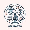 Логотип телеграм канала @sci_notes — Заметки учёной | Sci notes