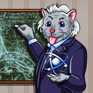 Логотип телеграм канала @science4cats — Наука для котиков 🔭🐈