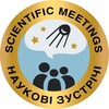 Telegram channel Новини Scientific meetings Наукові зустрічі logo