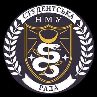 Логотип телеграм -каналу scnmu — Студентська рада НМУ 🇺🇦