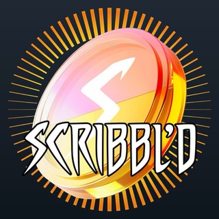 Telegram channel scribbl'd logo