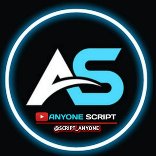 Logo of telegram channel script_anyone — AnYone Scripter (Official)