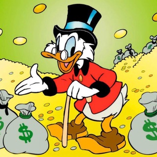 Логотип телеграм канала @scroogemcduck_club — Скрудж Макдак