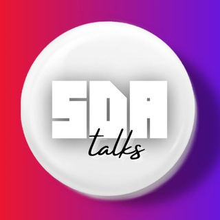 Логотип телеграм -каналу sda_talks — SDA [TALKS]