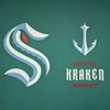 Логотип телеграм канала @seattlekrakenfan — 📢 Seattle Kraken