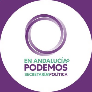 Logotipo del canal de telegramas secpoliticaycomunicacionand - Secretaría Política Podemos Andalucía.