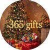Логотип телеграм канала @secret_santa2025 — 365 поводов для подарка