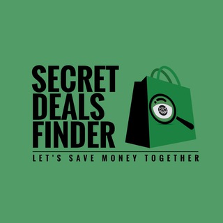 Logo of telegram channel secretdealsfinder — Secret Deals