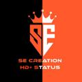 Logo saluran telegram secretion01 — SE CREATION || FULL SCREEN HD STATUS ❤️😍