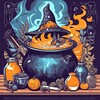 Логотип телеграм канала @sedayawitch — Ведьмин котелок
