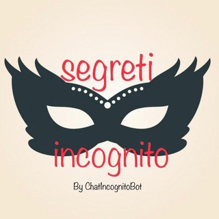 Logo of telegram channel segreti_incognito — SEGRETI INCOGNITO 🔏