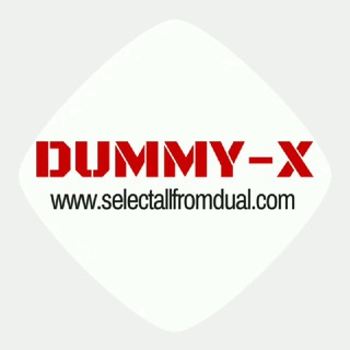 Logo del canale telegramma selectallfromdual - Dummy-X 🇮🇹