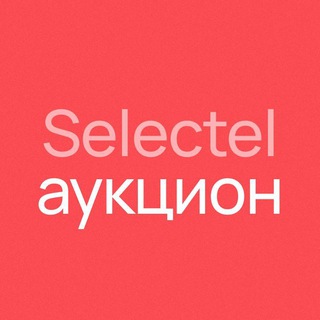 Логотип телеграм канала @selectel_auction — Selectel — Аукцион выделенных серверов