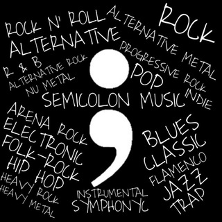 لوگوی کانال تلگرام semicolon_music — Semicolon