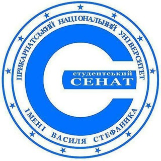 Логотип телеграм -каналу senatpnu — Сенат ПНУ