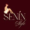 Telegram channel SENÍN style logo