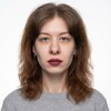 Логотип телеграм канала @senioranastasis — Девушка с мопсом