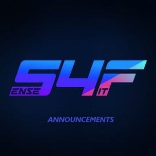 Logo of telegram channel sense4fit_announcements — Sense4FIT Announcements
