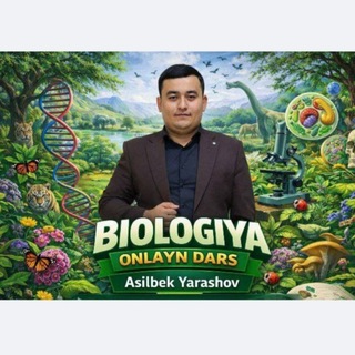 Telegram kanalining logotibi sertifikat_biolog — SERTIFIKAT BIOLOGIYA || ASILBEK YARASHEV