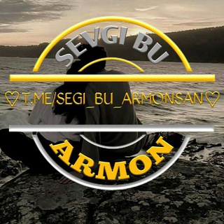 Telegram channel Sevgi bu armon💔 logo