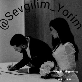 Telegram kanalining logotibi sevgilim_yorim — Baxtlilar