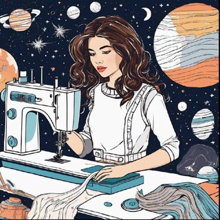 Логотип телеграм канала @sewing_goddesses — ШВЕЙНЫЕ БОГИНИ