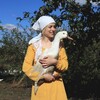 Логотип телеграм канала @sewingblonde — Дневник шьющей блондинки
