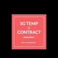 Logo saluran telegram sgtempgroup — SG temp and contract - Immediate