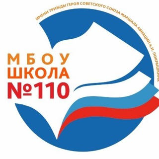 Логотип телеграм канала @sh110rnd — Школа 110 Ростов- на- Дону
