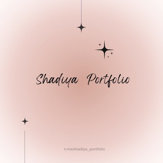 Telegram channel Shodiya Portfolio logo
