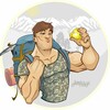 Логотип телеграм канала @shaggy_geologist — 🏕 Косматый геолог🌍