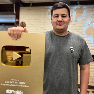 Logotipo del canal de telegramas shahboz_sattorov - Shahboz Sattorov