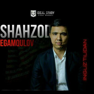 Telegram kanalining logotibi shahzod_english_ideal — English with Shahzod