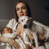 Логотип телеграм канала @shapovalova_ksenia — тренер в декрете