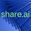 Логотип телеграм канала @shareai_community — Share.AI | Инсайты, события, комьюнити