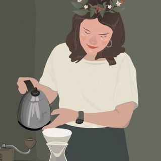 Логотип телеграм канала @sharipovacoffee — Sharipova | Coffee education & Dubai lifestyle