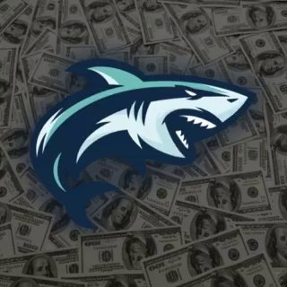 Telegram channel Shark 1XBET logo
