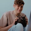 Логотип телеграм канала @shastoonant — Ушастый 🐈‍⬛