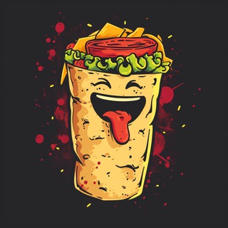 Логотип телеграм канала @shawa_ton — Shawarma TON (Шаурма)