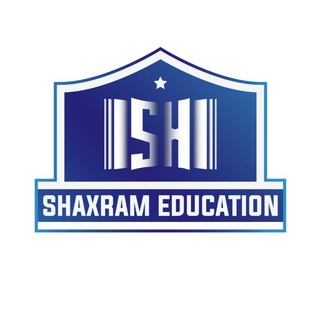 Telegram kanalining logotibi shaxram_education — 🇺🇿𝗦𝗛𝗔𝗫𝗥𝗔𝗠_𝗘𝗗𝗨𝗖𝗔𝗧𝗜𝗢𝗡📚