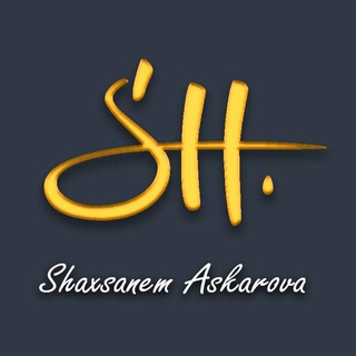 Telegram kanalining logotibi shaxsanemaskarova — Shaxsanem Askarova | Jeke blog