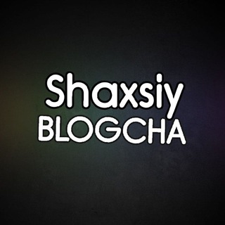Telegram kanalining logotibi shaxsiy_blogcha — Shaxsiy Blogcha