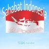 Логотип телеграм канала @shbtind — Sahabat Indonesia ❤️ Индонезийский друзья ,Индонезия – единство в многообразии" национальный девиз Индонезии в России "SIR"