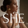 Логотип телеграм канала @she_magic — SHE | роскошная женщина | psy2.0