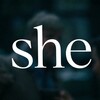 Логотип телеграм канала @she_psyho — SHE | Психология