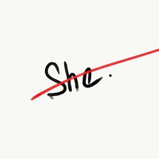 Telegram channel She. logo
