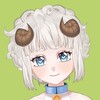 Логотип телеграм канала @sheeppyoz — овечка Шиппи vtuber