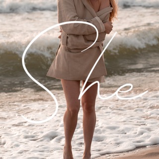 Логотип телеграм канала @sheforwoman — SHE FOR WOMAN